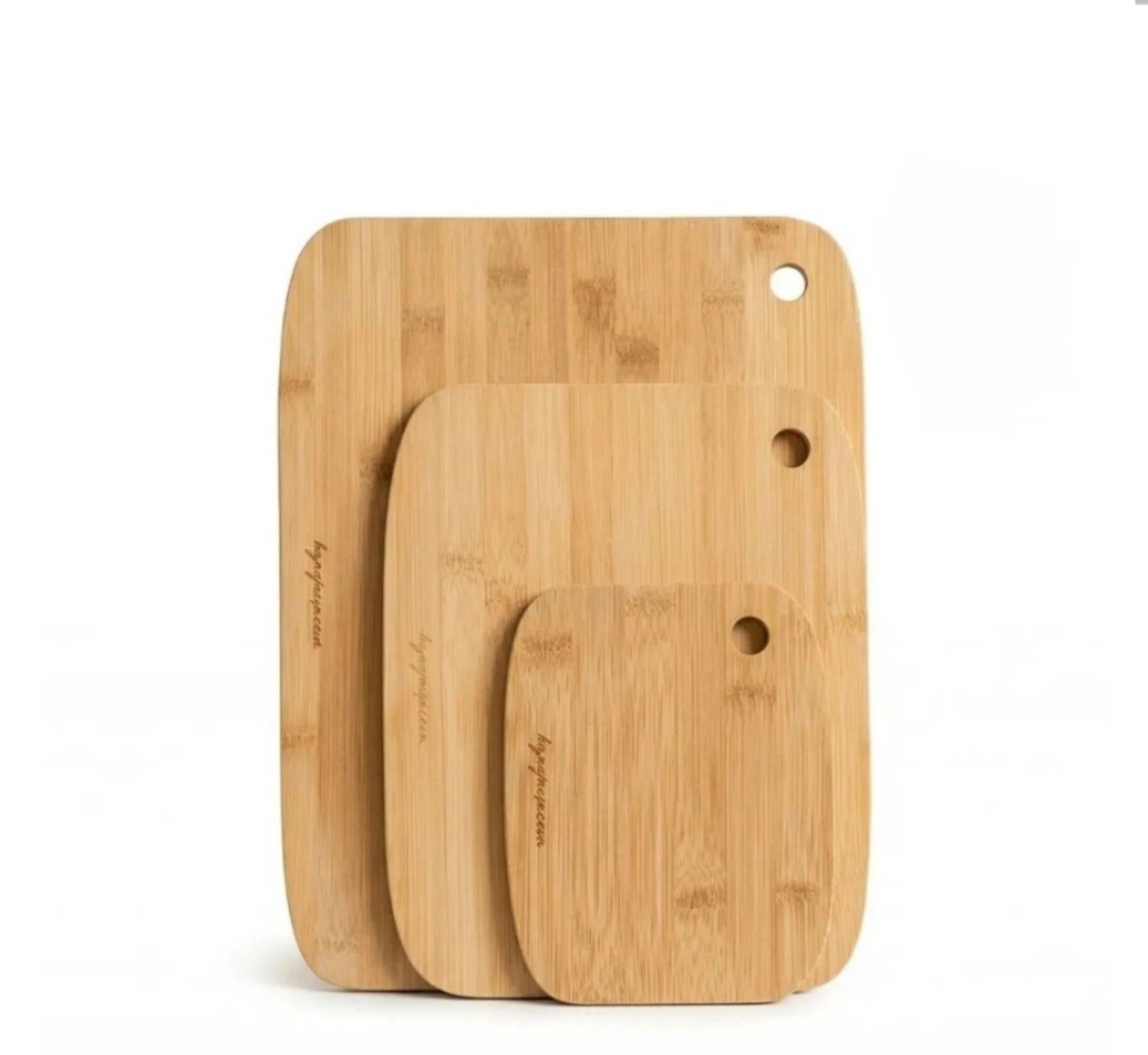 Conjunto três tábuas em bambu – photo 2